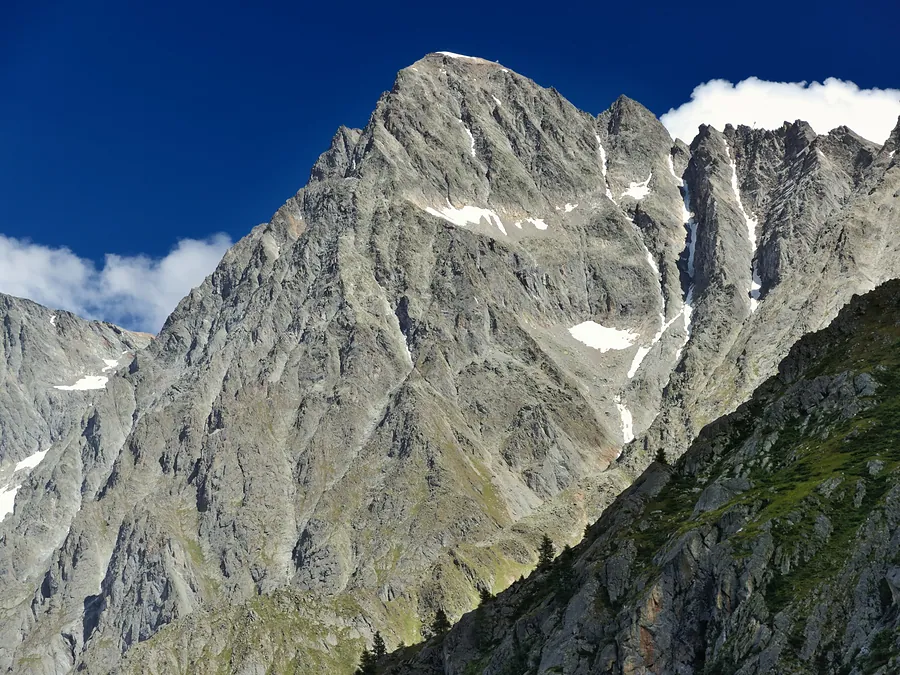 Das Sackhorn, von oberhalb der Gfelalp