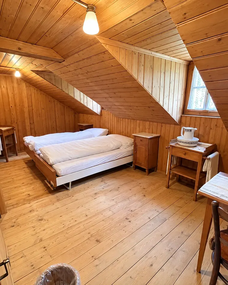 Das Holz der Zimmer