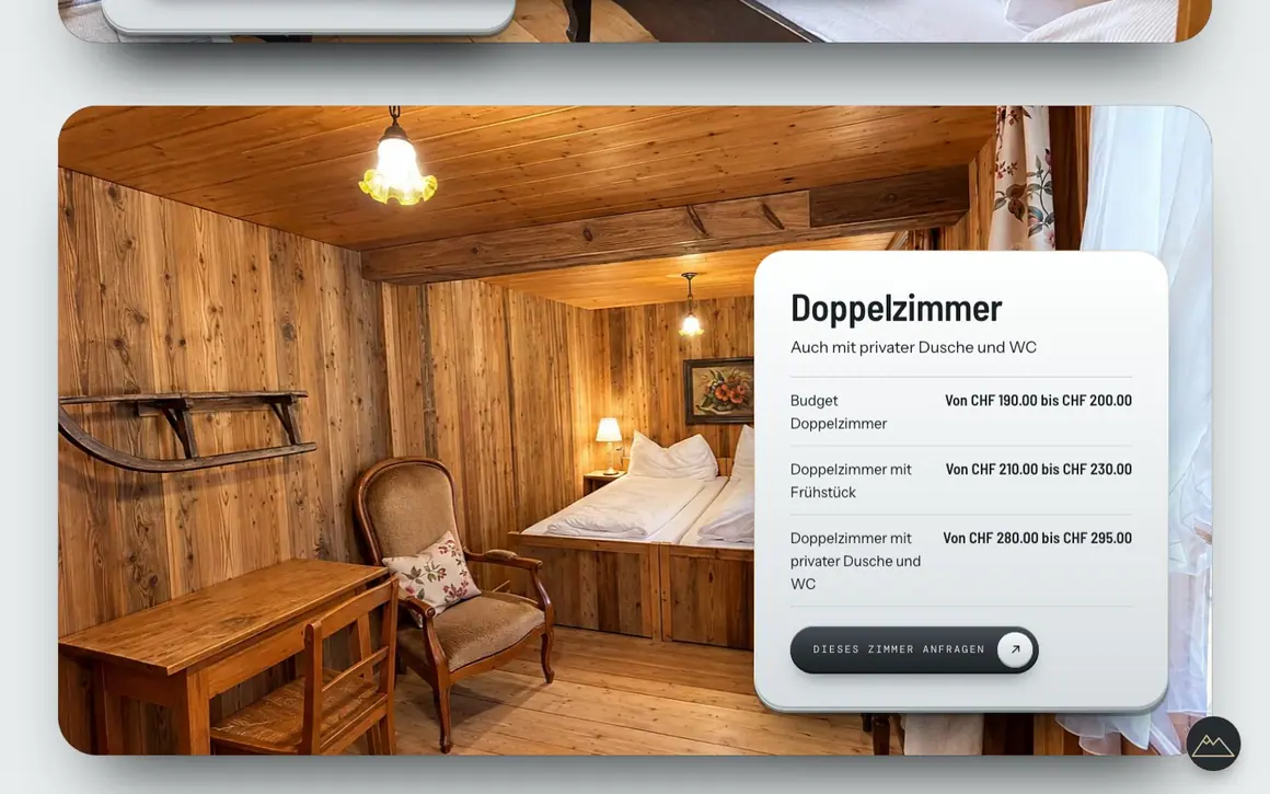 Jedes Zimmer hat seinen Platz