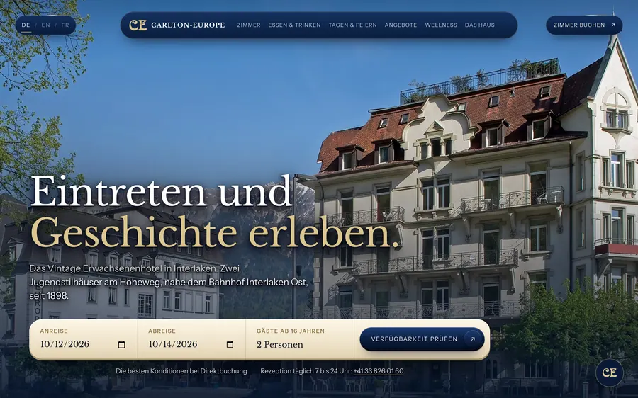 Carlton-Europe, Interlaken
