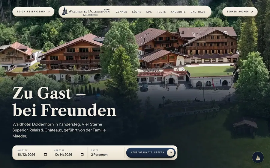 Waldhotel Doldenhorn, Kandersteg